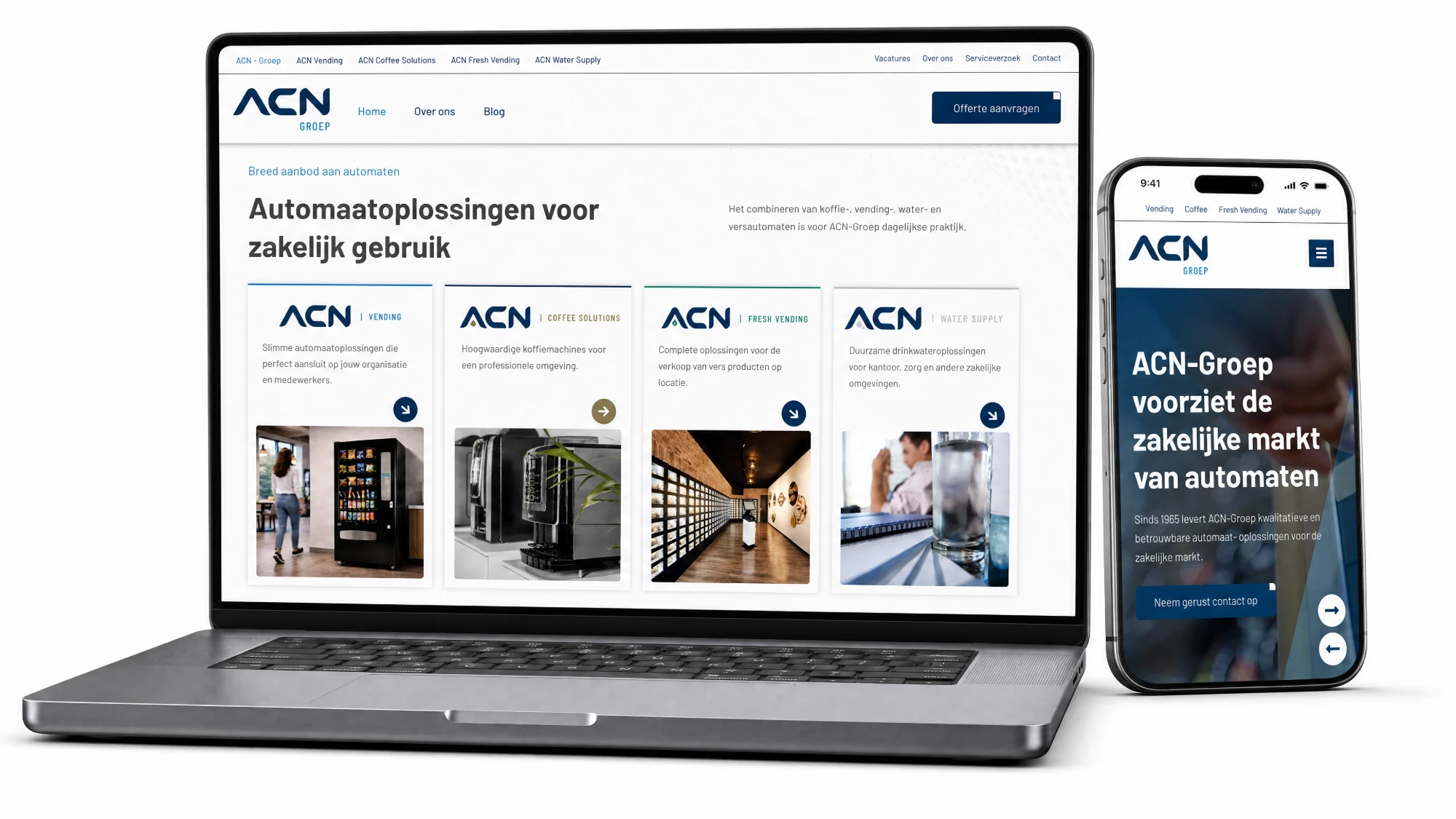 ACN Groep: Website