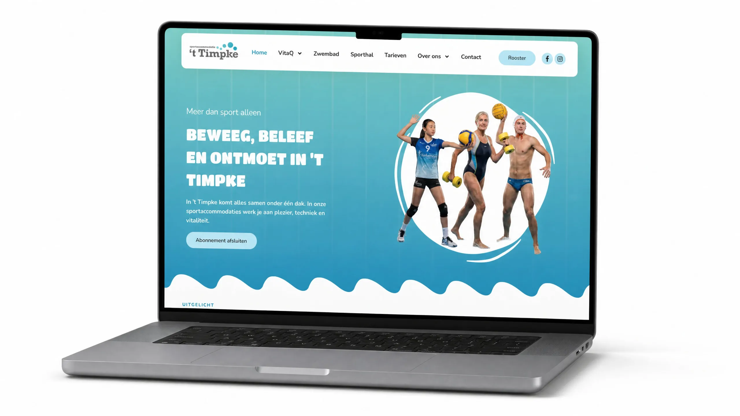 Sportaccommodatie ’t Timpke: Website